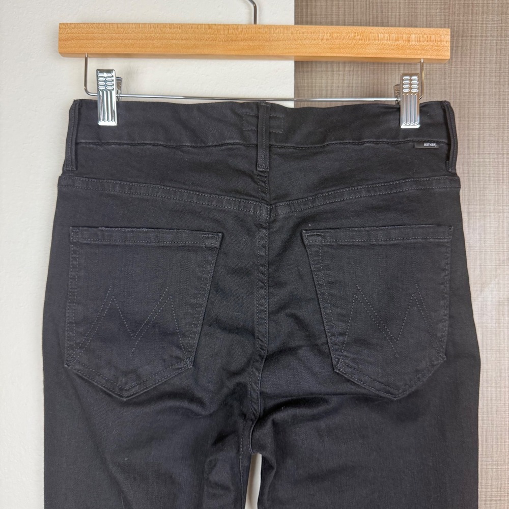 Mother Black The Pixie Ankle Fray Jeans in‎ Not Guilty - Picture 9 of 14